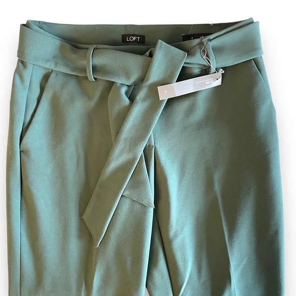 NWT LOFT Tie waist ankle pants size 6 - Picture 3 of 3